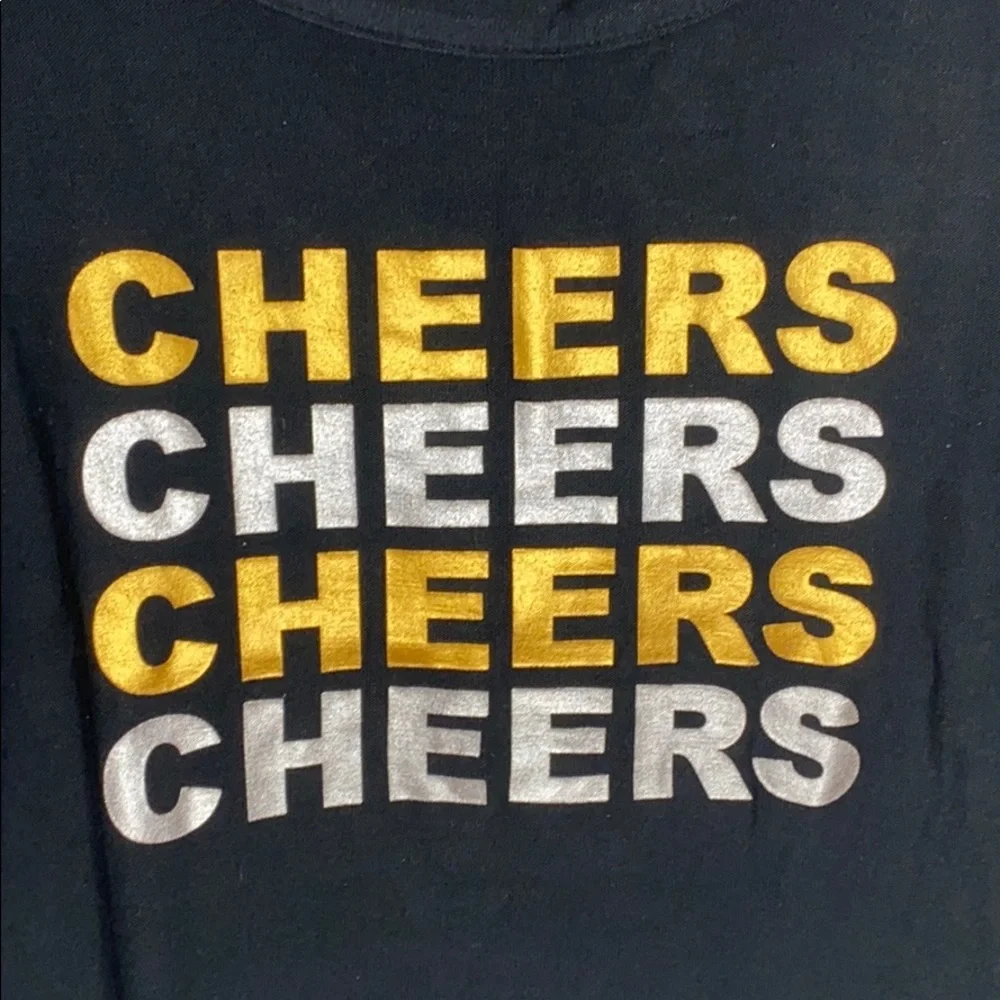 Chaser Cheers foil logo black sweatshirt size S